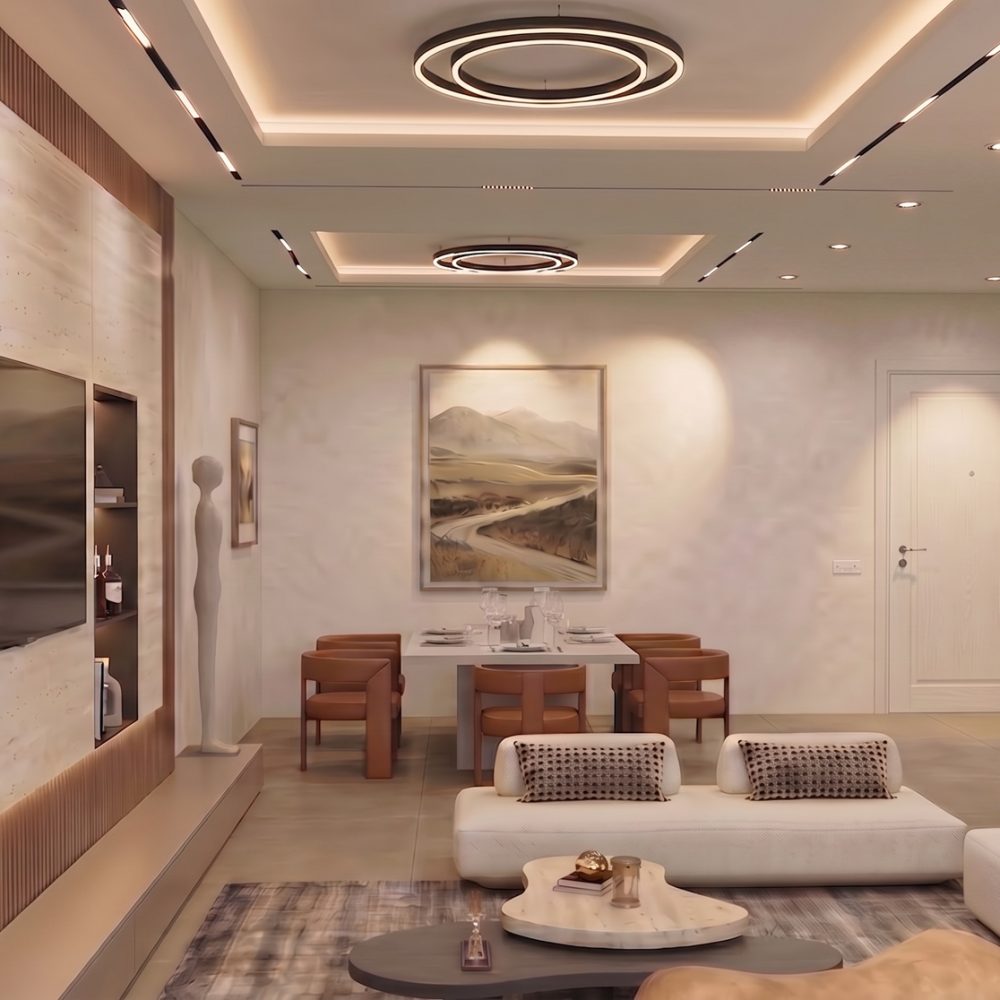 2 bed lounge and dining V01