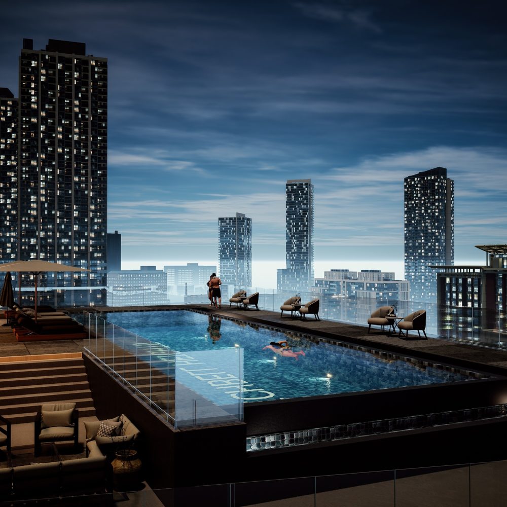 pool view
